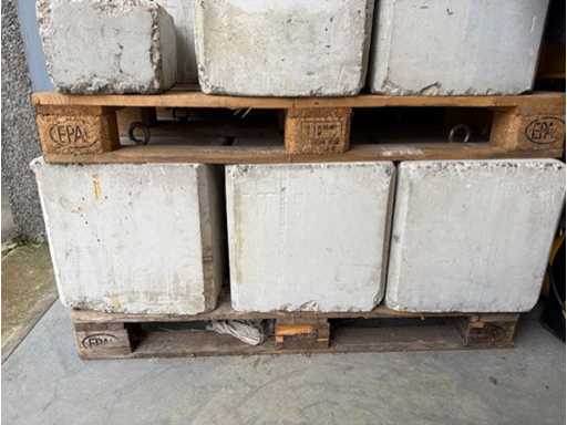 Gewichten - beton - verankering 