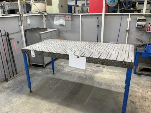 Perforated Welding Table