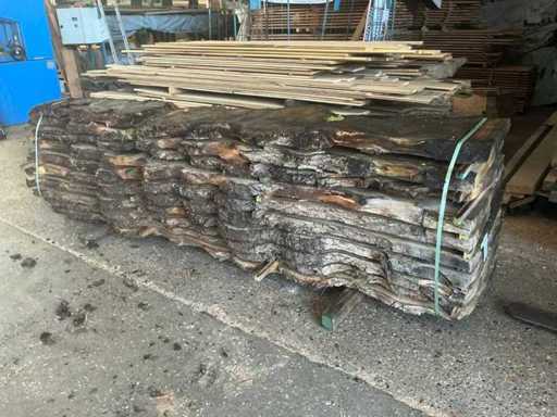 Sawn Oak tree trunk 1.33 m3