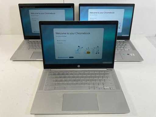 HP Pro C640 14”, Core(TM) i5 10th Gen, 8 GB RAM, 64 GB SSD ChromeBooks (3x)