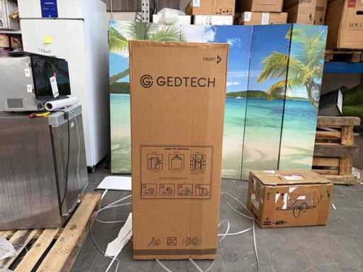 GEDTECH GSP230BL Kühlschrank, schwarz
