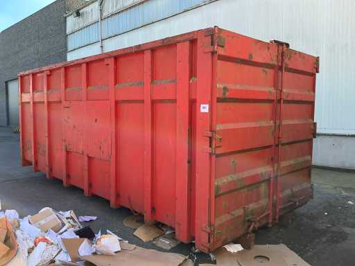 Élimination du conteneur à déchets