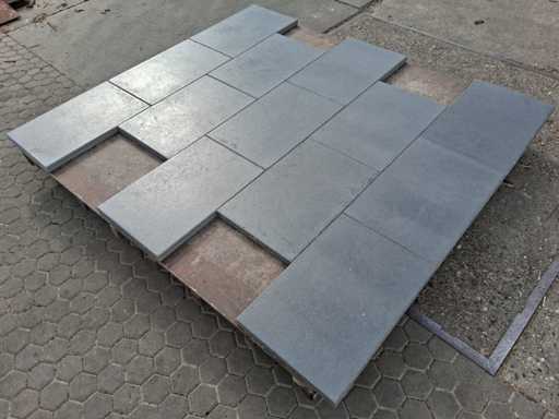 Betonowe płytki do ogrodu (ok. 57,6 m²)
