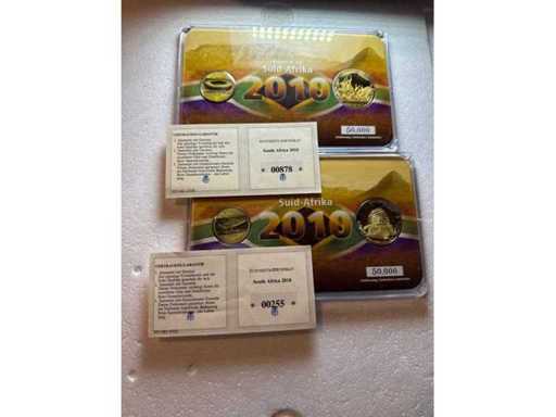 Zuid-Afrika 2010 Herdenkingsset Johannesburg | Pretoria