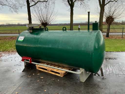 Kiwa Horizontaler Diesel-Speichertank