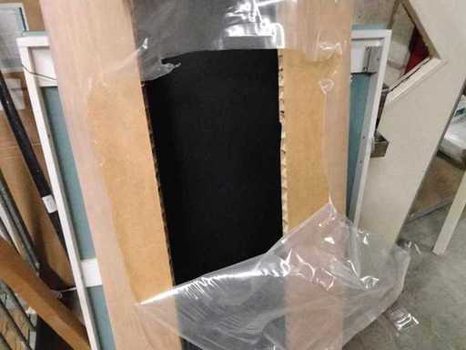 Vasco – Niva Bad – Badegarderobe mit 3 Regalen. In Schwarz (3x)