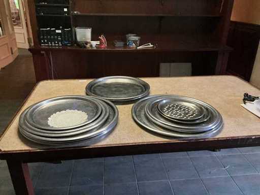 RVS serveerschalen (15x)