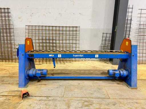 Machine à plier des tapis en béton Hambi KSI252 largeur de travail : 2500 mm (2018)