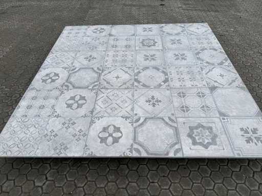 Ceramic tiles for the garden (approx. 56.32m²)