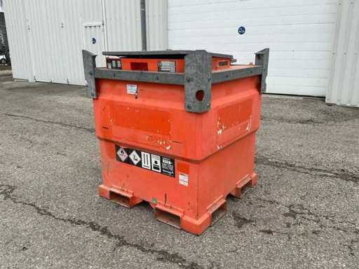 2014 Western Global 10 TCG Brandstoftank 910 L