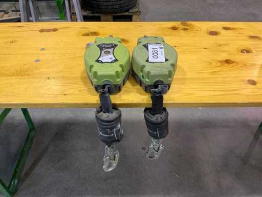 Sicherungsseile für Dacharbeiten (2x)