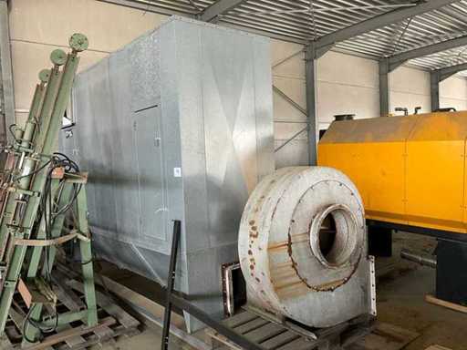 1996 Holtrop and Jansma ETD 400 Filter extraction system