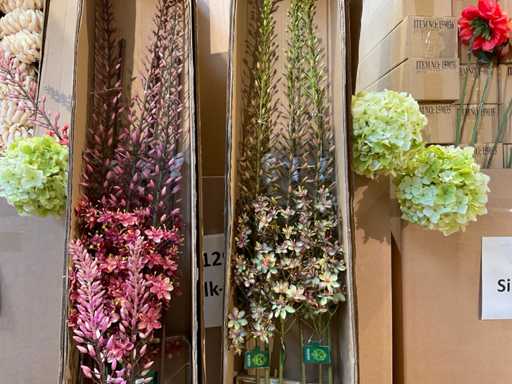 Silka Lot de fleurs artificielles