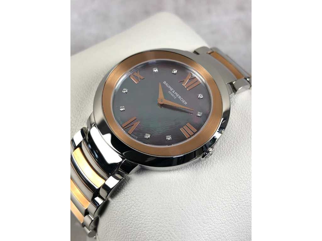 Baume & Mercier Promesse Diamond 18-karatowe złoto M0A10264 damski zegarek