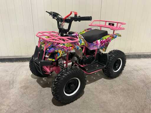 Ultra Motocross 2025 con rack ATX 49 quadruplo rosa/viola/blu/giallo