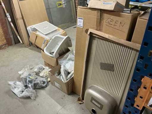 Batch of various sanitary supplies