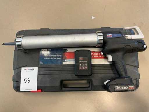 HBM 8728 battery caulking gun