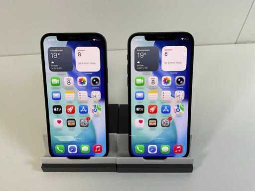 Apple iPhone 12 - 128 GB - Black (2x)