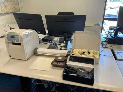 Toshiba B-sa4tp Label Printer