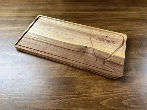 Affligem - Planche de service en bois (22x)