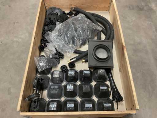 Lotto di materiale per l'installazione