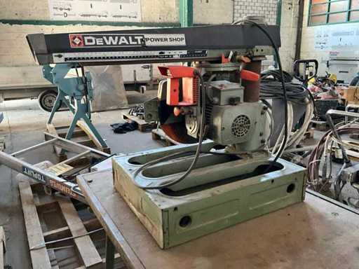 1990 Dewalt Power Shop DW125 Radiaal Afkortzaagmachine
