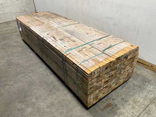 Grindă de molid rindeoită - 300x4,5x3 cm (200x)