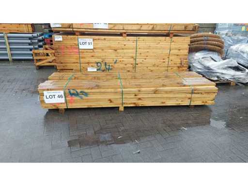 Cls Houten Kepers 3000x120x38mm 70 stuks
