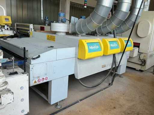 2007 GIARDINA GST UV 1400/3 UV-droogtunnel