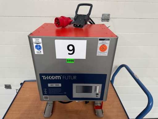 2018 Tricom Futur 48V 100Av 775Ah Ładowarka baterii Wózek widłowy Elektryczny wózek widłowy Wózek paletowy Ładowarka mrówek