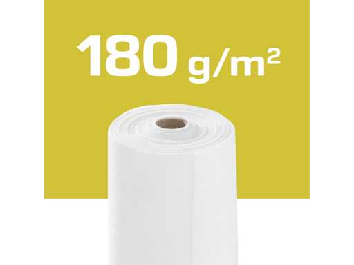 Geotextile 1x20m 180g/m2, AXTON white