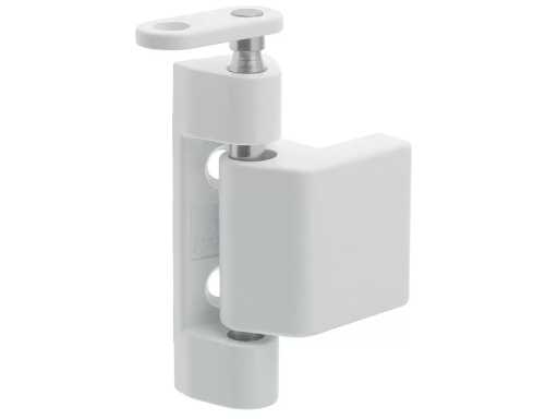 Hautau - Euro-Safe alb - Protecție împotriva spargerii - Feronerie uși-ferestre (10x)