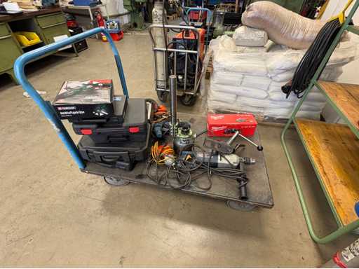 Mixed Lot Power Tools, Measuring Instruments & Radio Technology – Bosch, Milwaukee, Testo, Greenlee