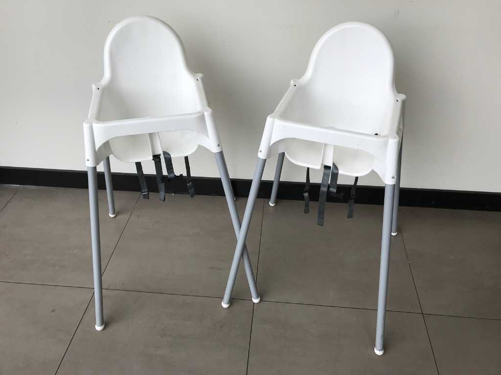Ikea - Chaise haute - Chaise haute (2x)