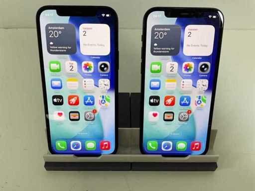 Apple iPhone 12 - 128GB - Nero (2x)