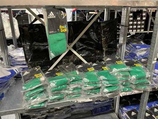 Partij Adidas voetbal sokken groen (36x)