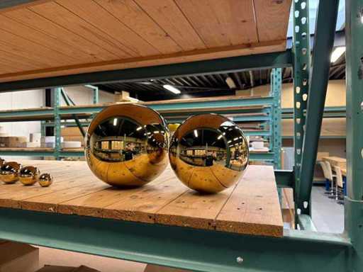 Boules de verre Ilfari Design – pièces de lampe miroir 200/250mm