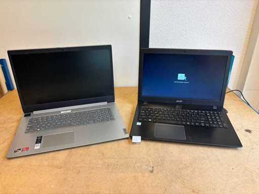 Overige voorraad van de laptop 2x