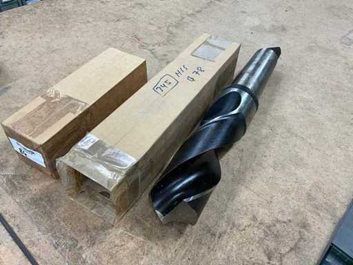 DIN 345 Type N HSS Twist Drill with Morse Taper 78.00 mm