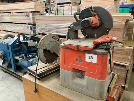 Fliesensägemaschine und Querschnittsäge