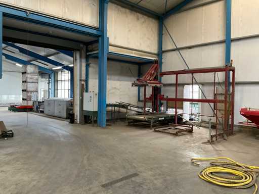 Combinatie 1 “Leeg- vulsysteem met wasstraat”