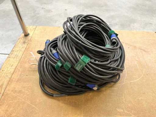 - Cavo per altoparlanti Div. Speakon, 5-25m (7x)