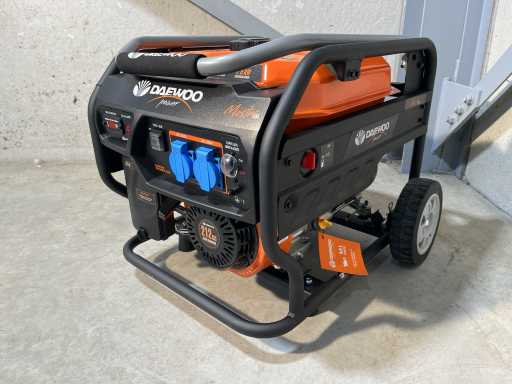 Daewoo GDAX4050 benzine stroomgenerator