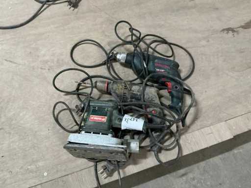 Elektrische gereedschappen (3x)