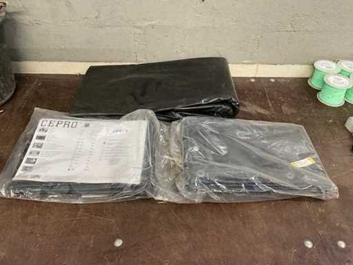 Verschiedene Schweißtücher (3x)