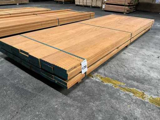 Billinga vlonderplanken 28x140 mm (35x)