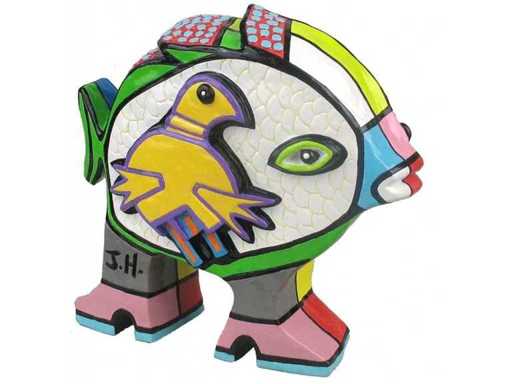 Joop Hanssen - Fish B - rășină sintetică