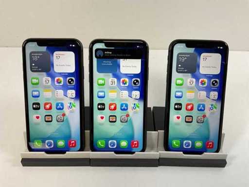 Apple iPhone 11 - 64 GB  /  128 GB - Black (3x)