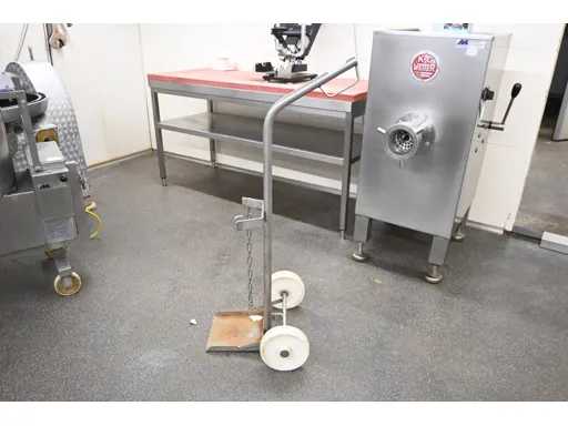 Chariot à bouteilles de gaz en acier inoxydable