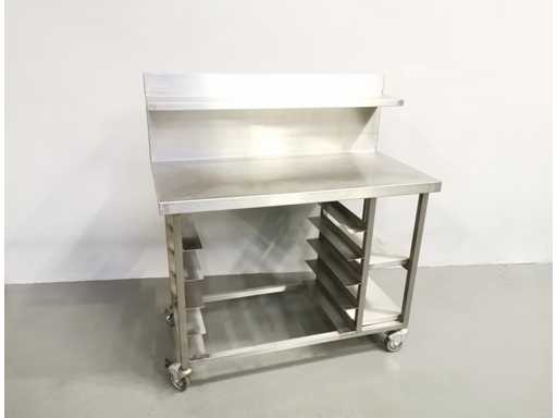 PROFFIL – Stahl – Edelstahl-Arbeitstisch